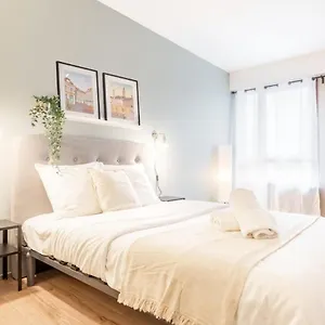 Centre - Beautiful Fully Equipped&bright T2 2p Lille